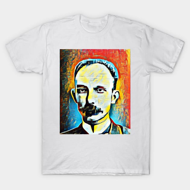 José Martí Abstract Portrait | Jose Marti Artwork 2 T-Shirt by JustLit